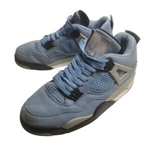 Air Jordan 4 Retro University Blue Tech Men's Sneakers Sz 8.5